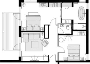 Cuillin Suite Floorplan